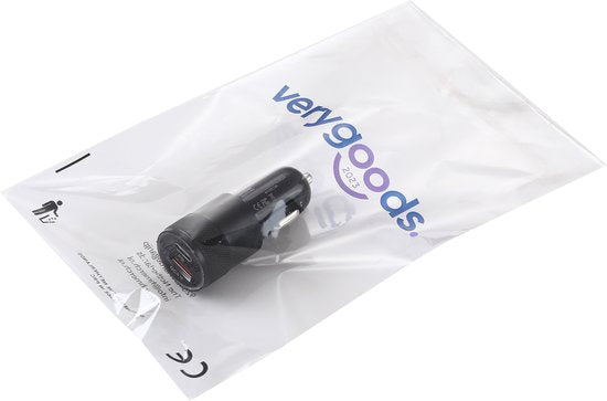 Auto Oplader USB C - Autolader USB C & USB A - Snellader - Adapter Auto Lader