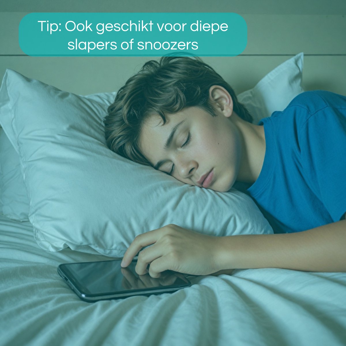 Wekkerradio met Trilkussen voor Slechthorenden / Doven / Diepe slapers - Wekker